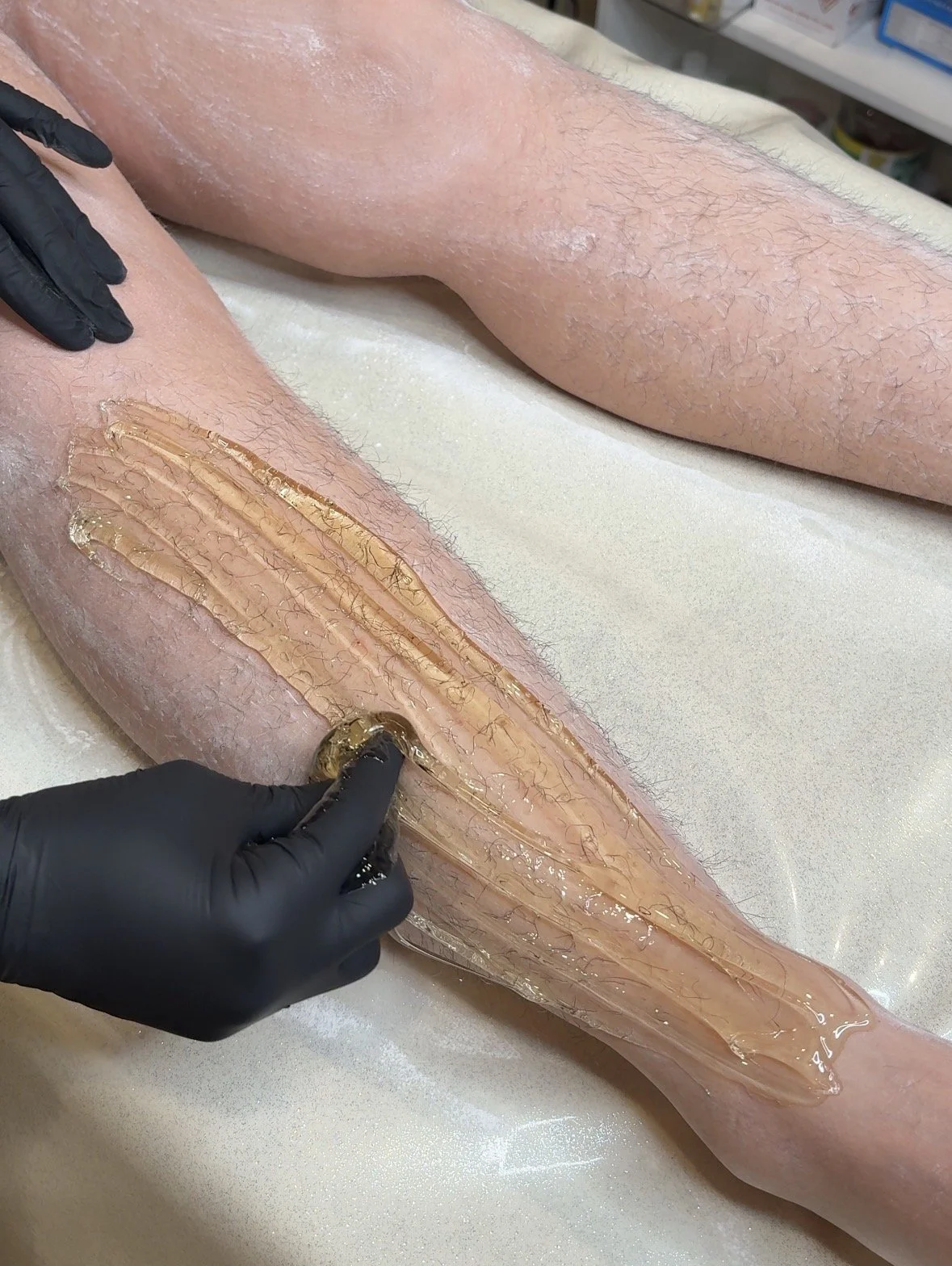 leg Sugaring, leg wax, sugaring in harlem, new york city, full body sugaring, full body wax