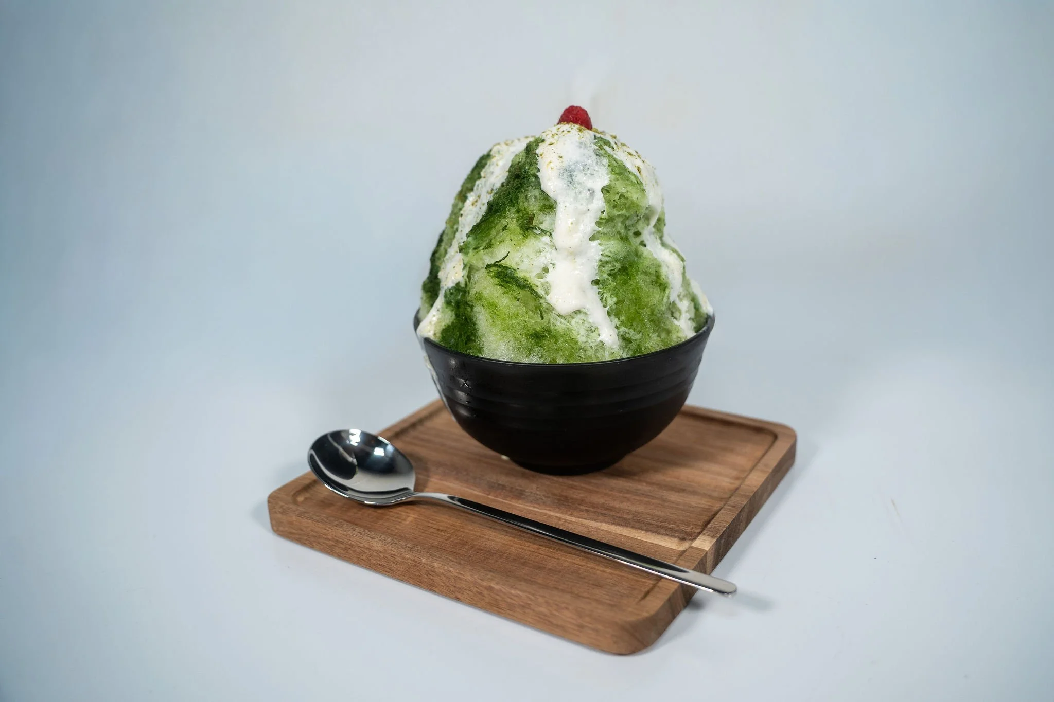 Matcha kakigori.