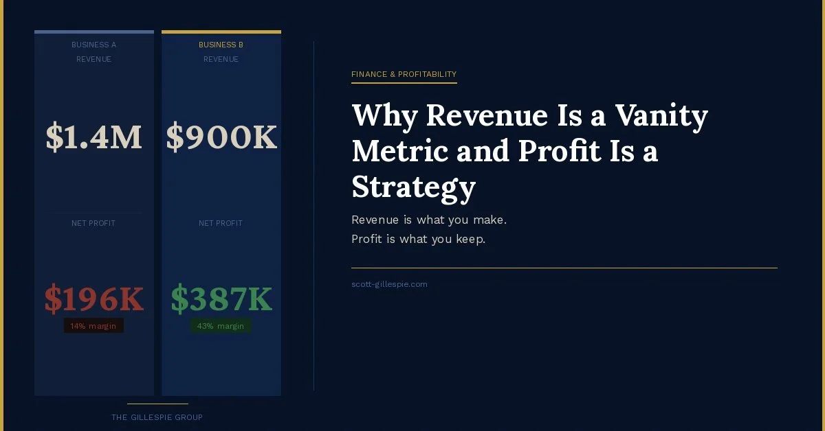 Why Revenue Is a Vanity Metric and Profit Is a Strategy