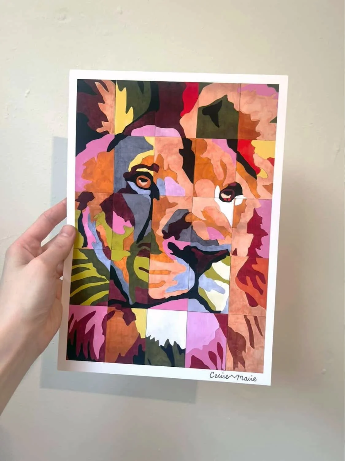 King Aslan Print
