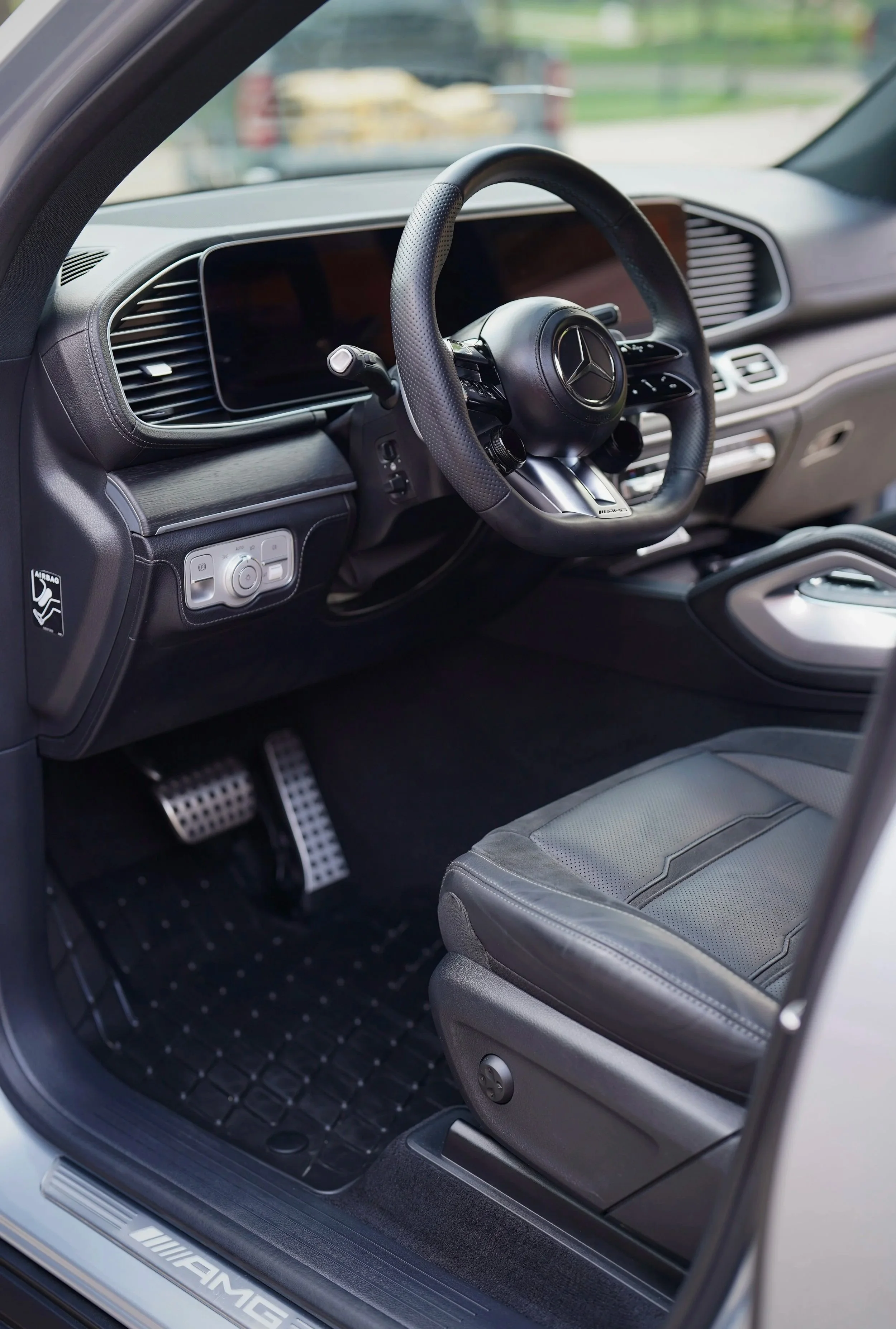 Mercedes AMG interior detail