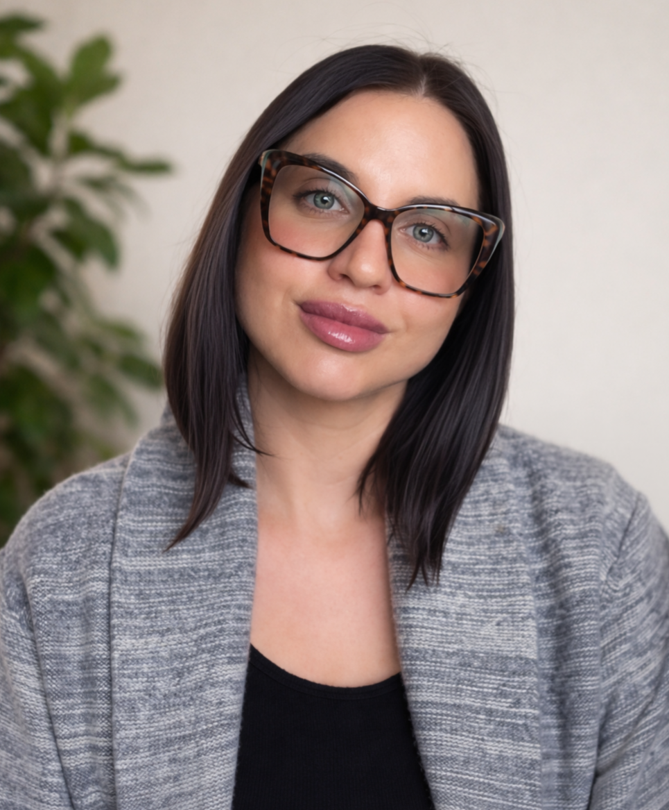Headshot of Fern, a trauma-informed therapist in Oregon, looking at the camera with a warm, approachable expression.
