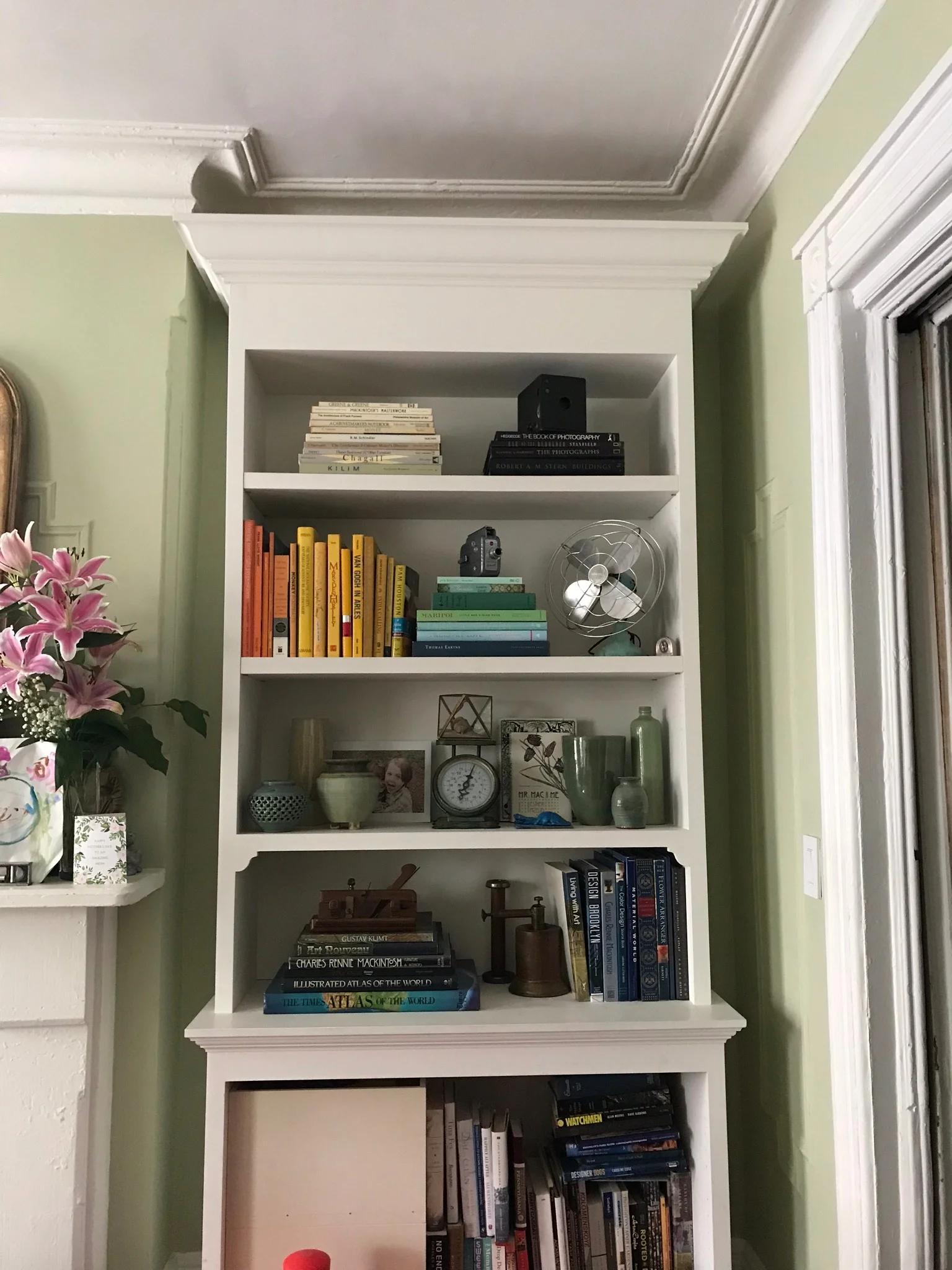  Built-in style furniture piece in progress, lower doors to be installed 
