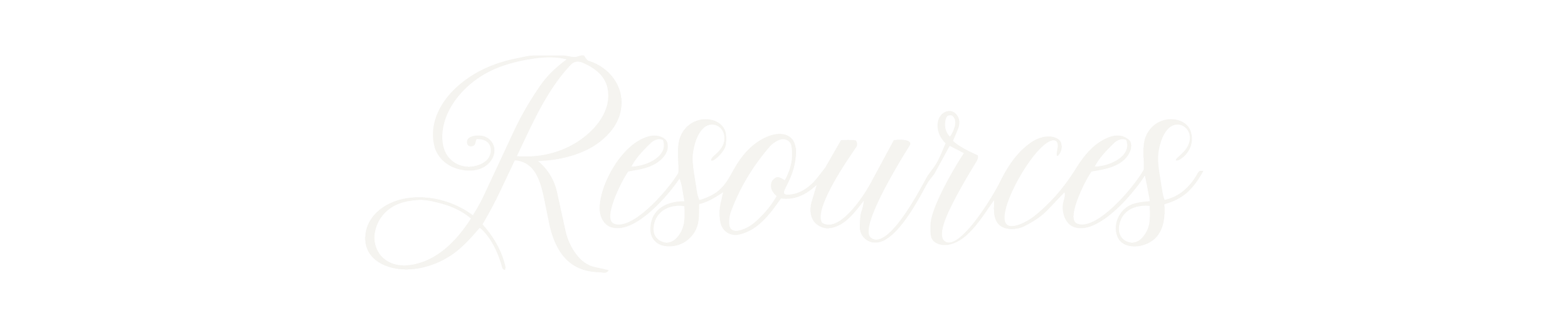 Text that reads 'Resources' written in white cursive font.