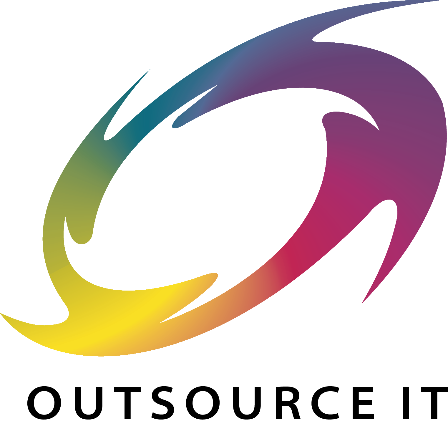 Colorful abstract background with overlapping shapes and gradient colors including purple, pink, yellow, green, and blue.