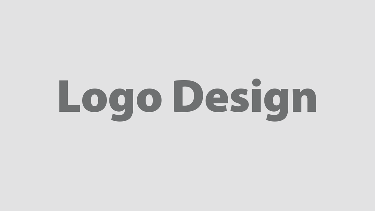 Placeholder image with the text 'Logo Design' in gray on a light gray background.