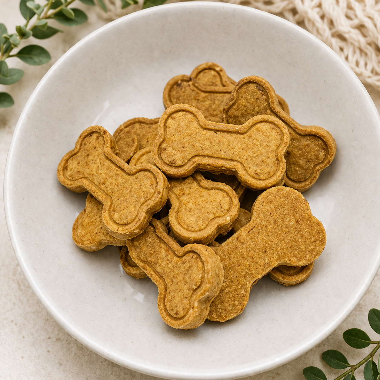 Pumpkin Peanut Butter Biscuits