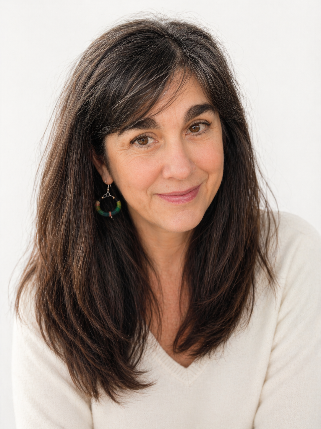 Elsa Meyer author portrait for Cosmic Ovulation and My Big Field Trip, exploring fertility, healing, travel, women’s wisdom, and storytelling.