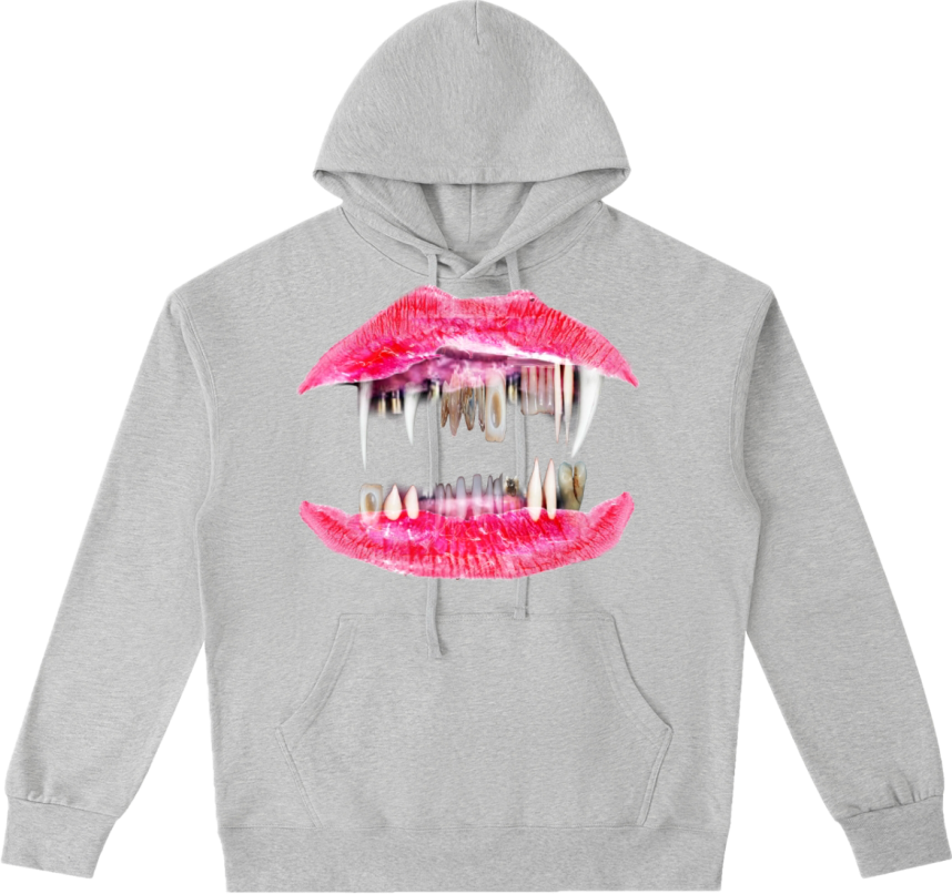 STRAIGHT TEETH HOODIE