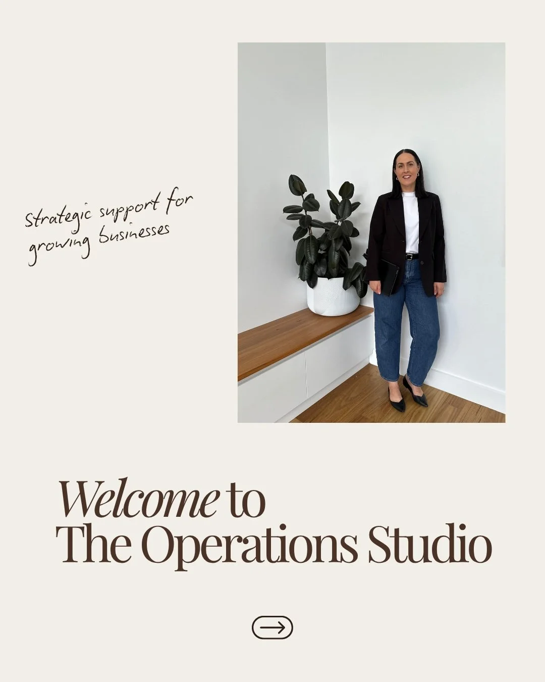 Welcome to The Operations Studio!

I&rsquo;m Ellie, founder of The Operations Studio, where I provide operations support and strategic website design for small businesses.

With over a decade of experience across operations, administration, systems a
