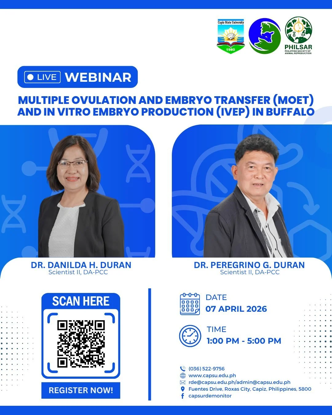 PhilSAR-CAPSU Launch MOET Webinar