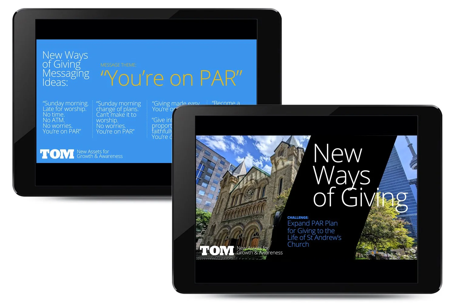 Pitch deck, client: St Andrew's Church 2026