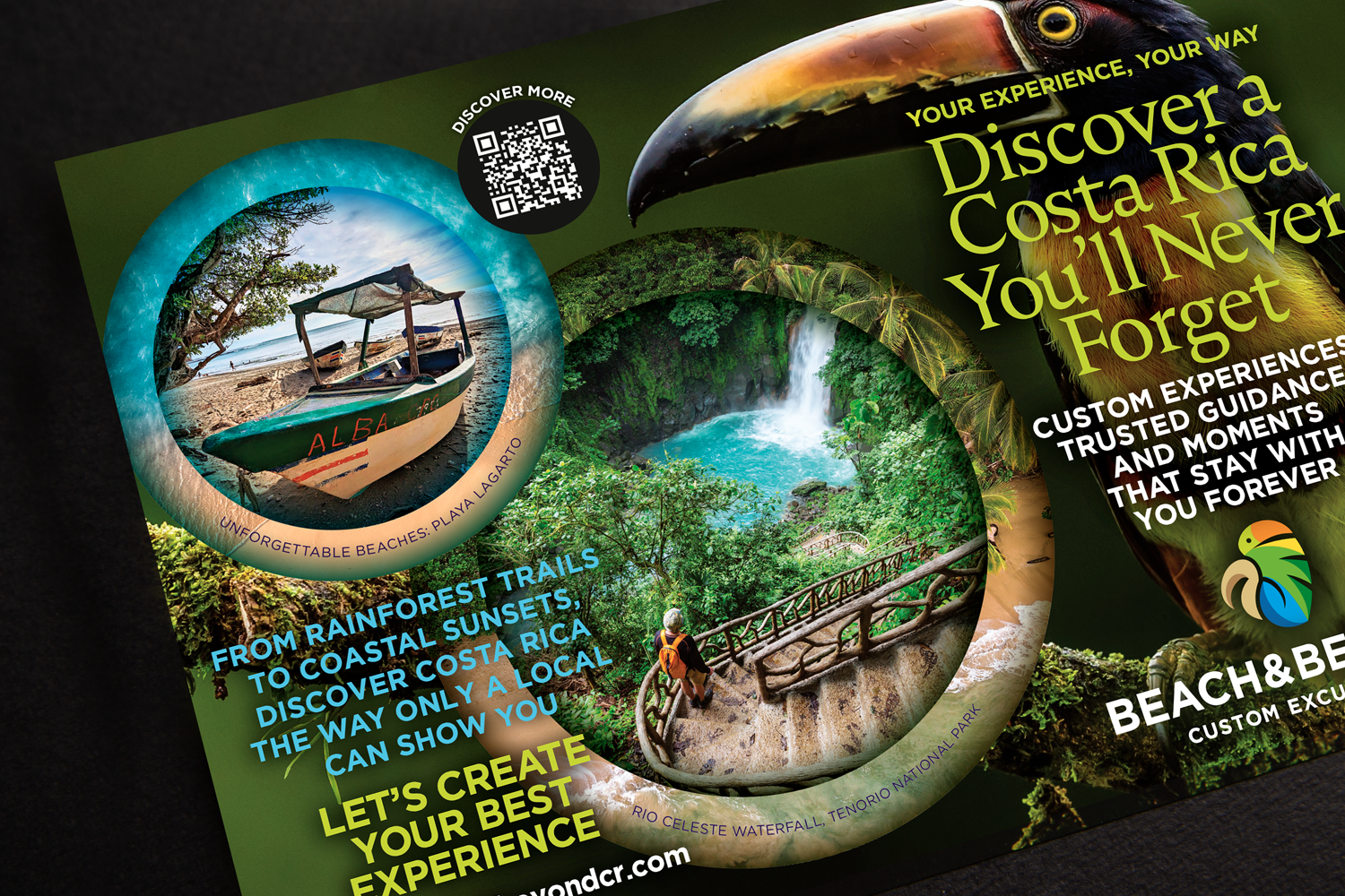 Beach & Beyond Custom Excursions postcard