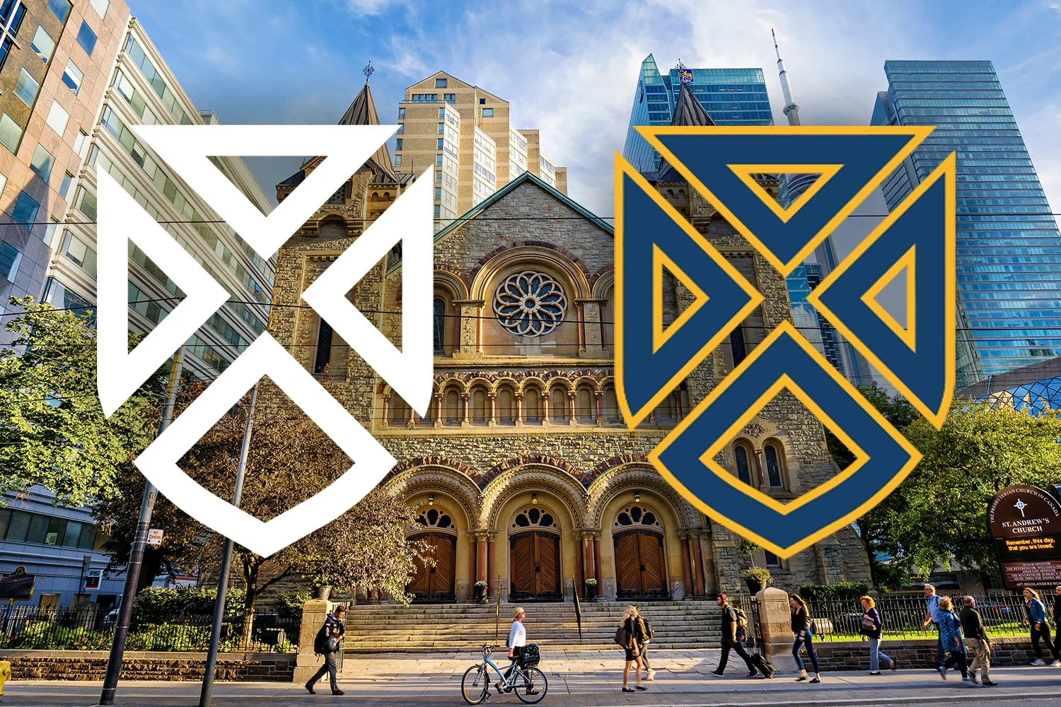 St Andrew's Church logo identity