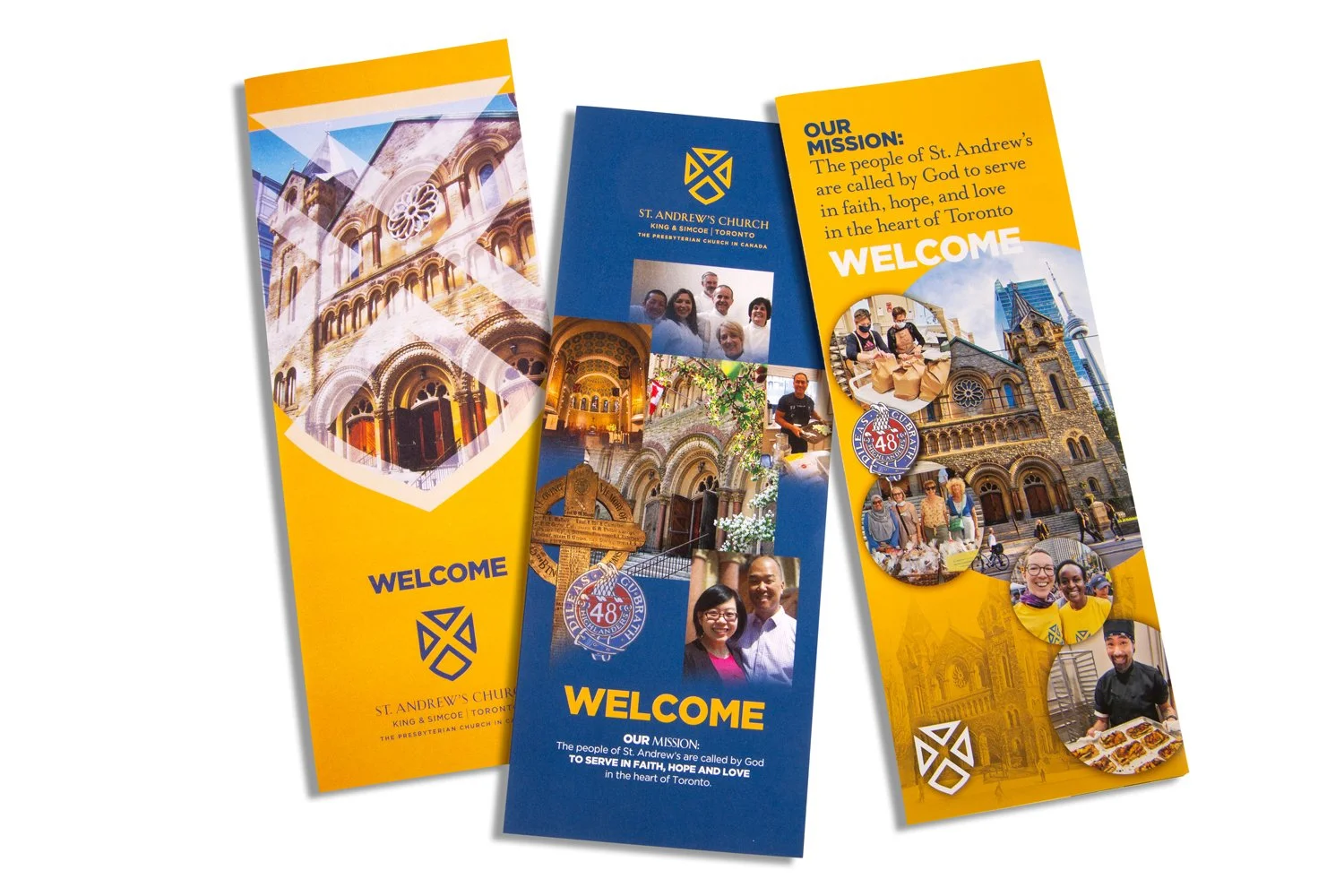 St Andrew's Church / Emerson Design / print assets