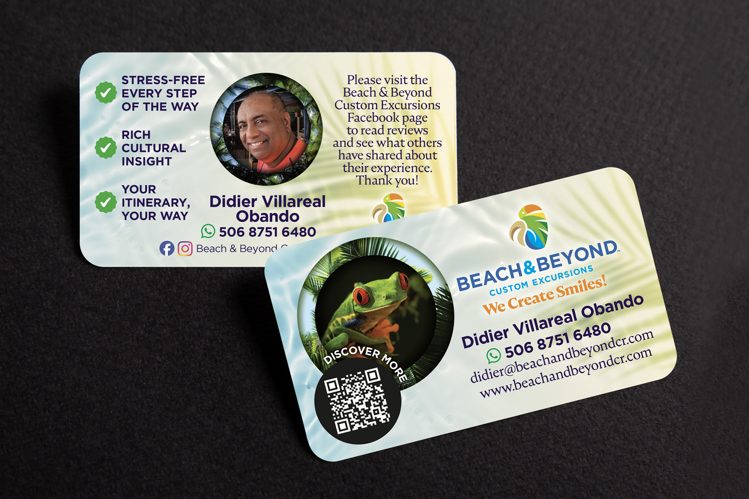Beach & Beyond Custom Excursions business card