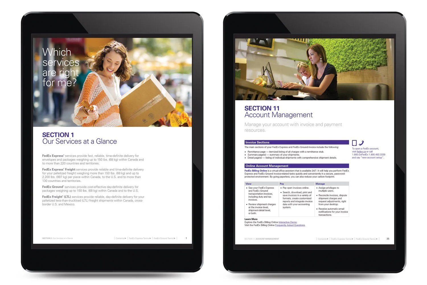 Employer: Emerson Design, FedEx Service Guide (PDF)