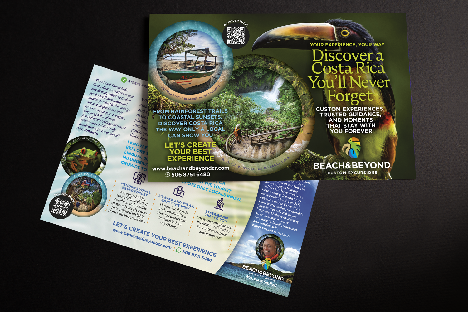 Beach & Beyond Custom Excursions postcard