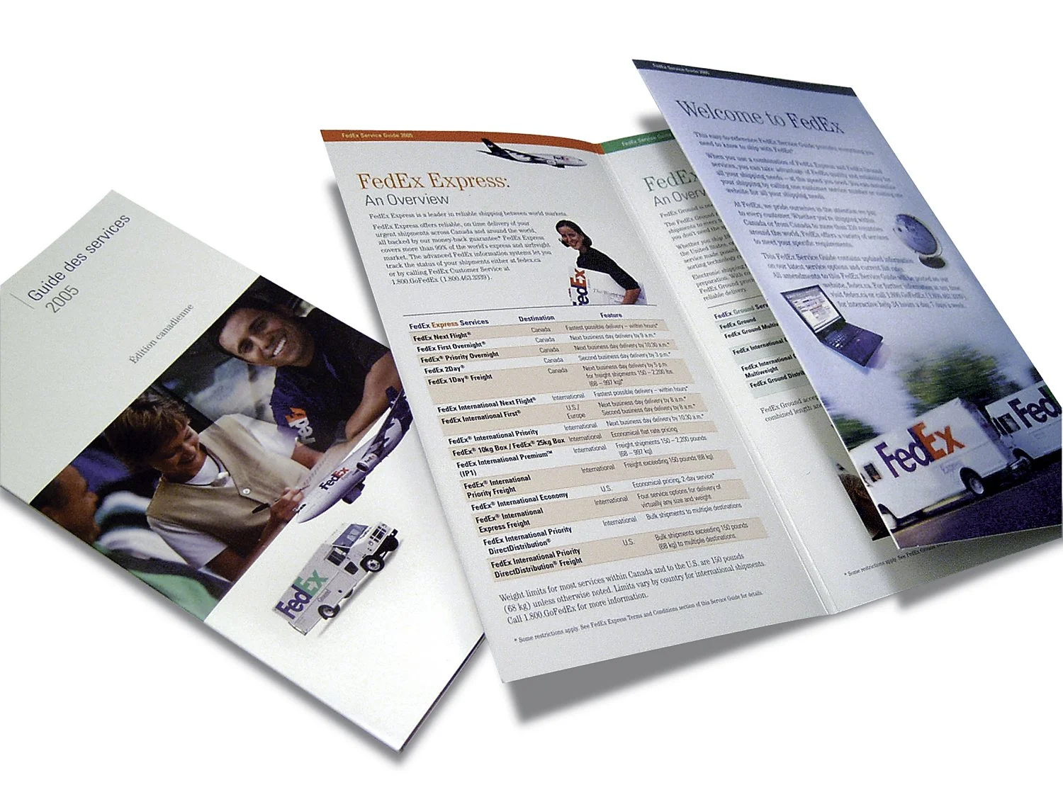 Employer: Emerson Design, FedEx Service Guide (CD)