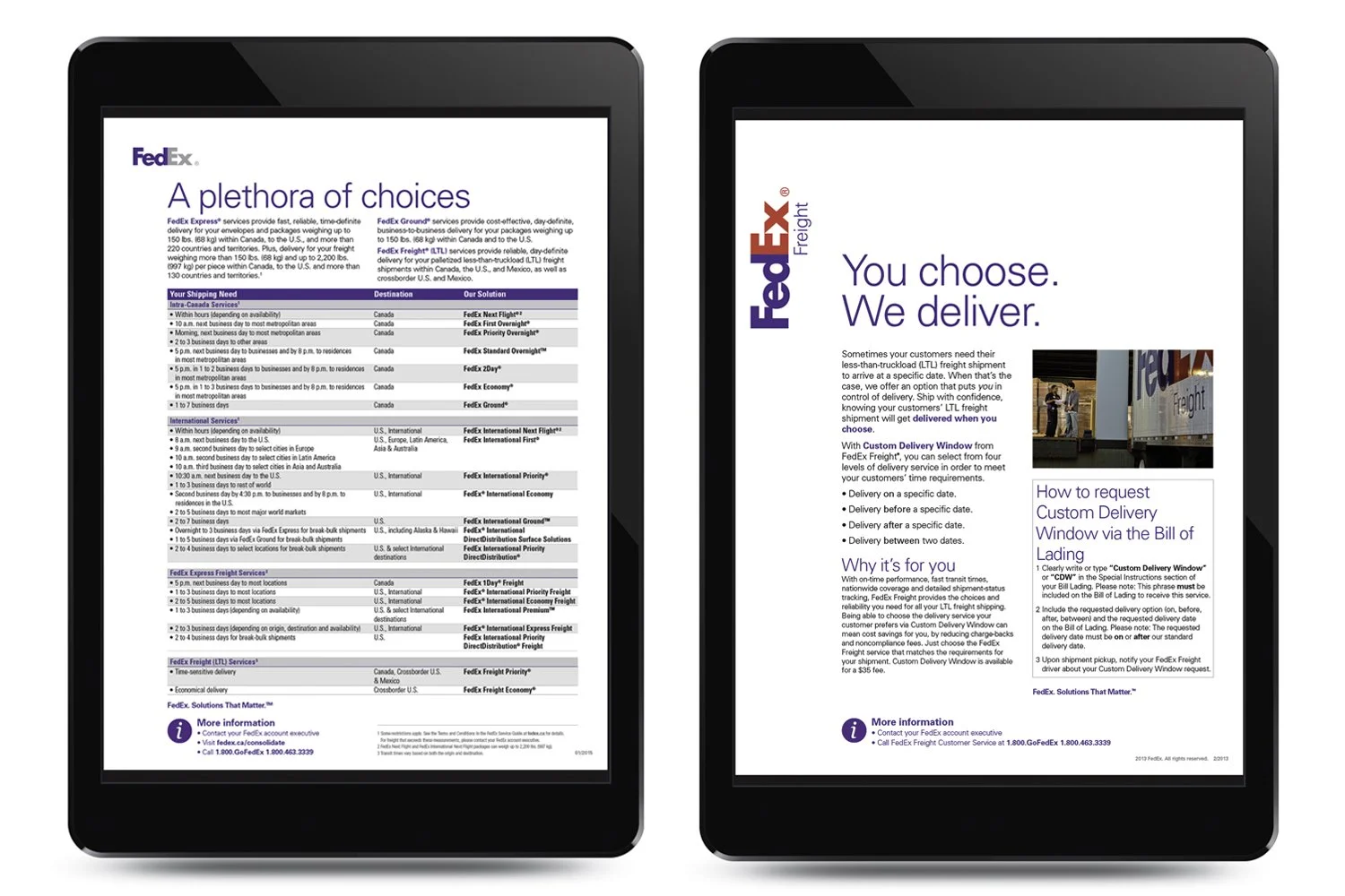 Employer: Emerson Design, FedEx ConnEx docs (PDF)