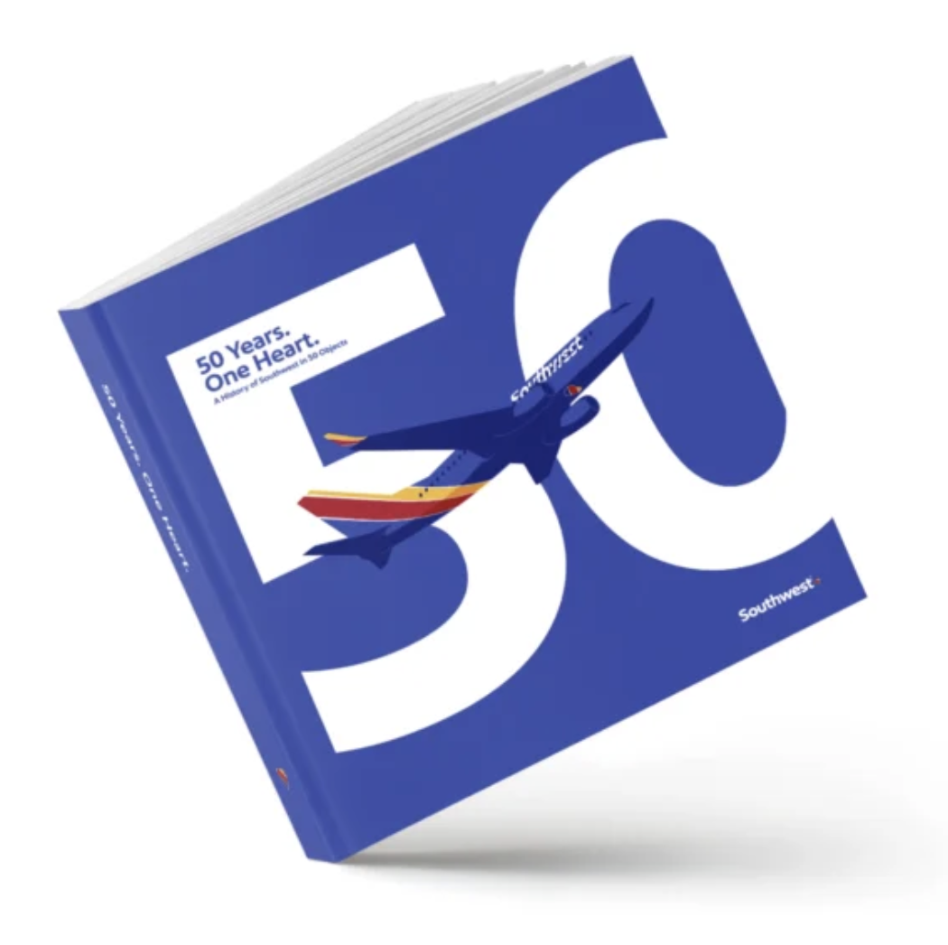 50 years. One Heart. A History of Southwest in 50 Objects