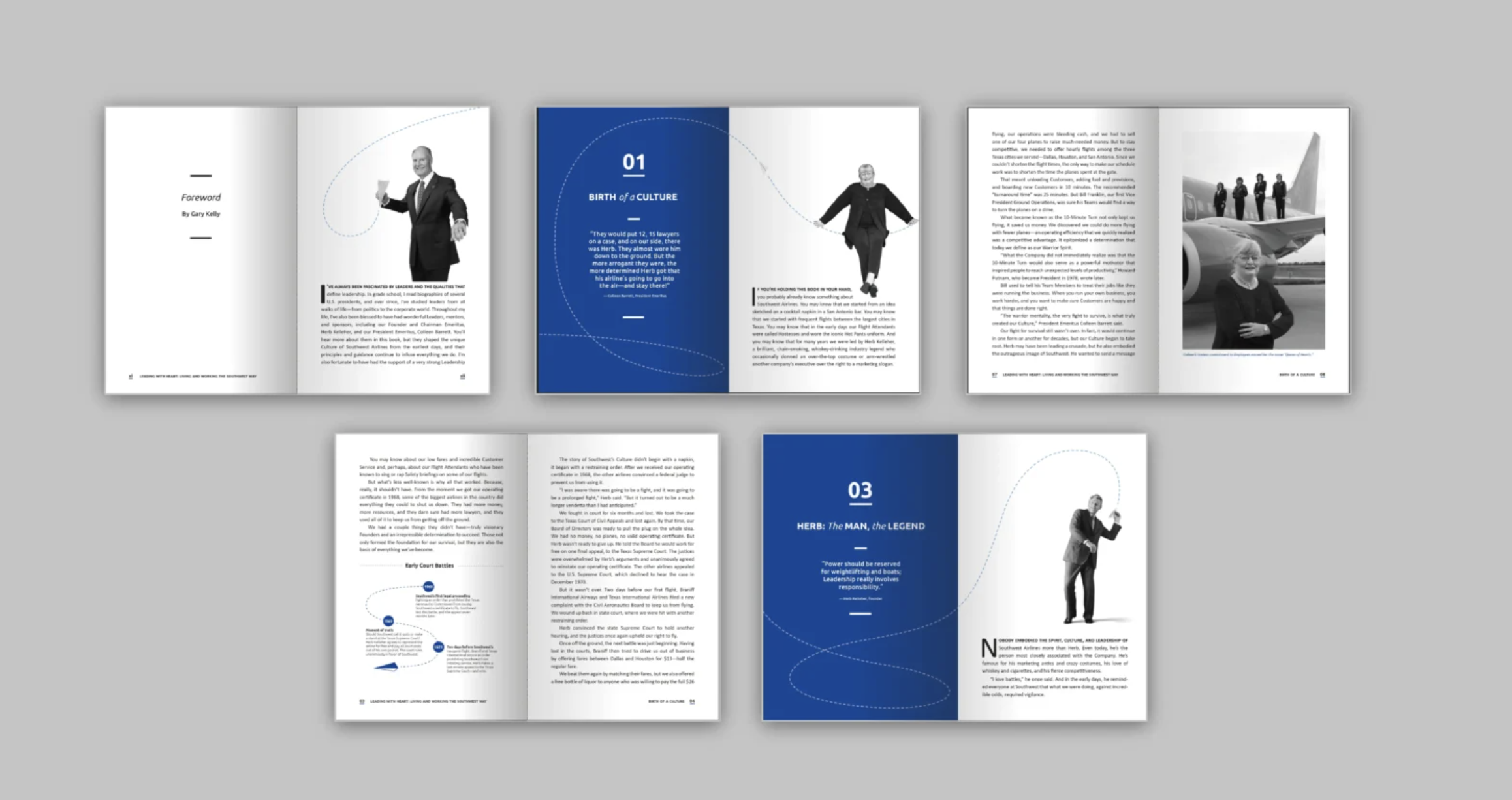 Interior pages: Leading With Heart: Living and Working the Southwest Way