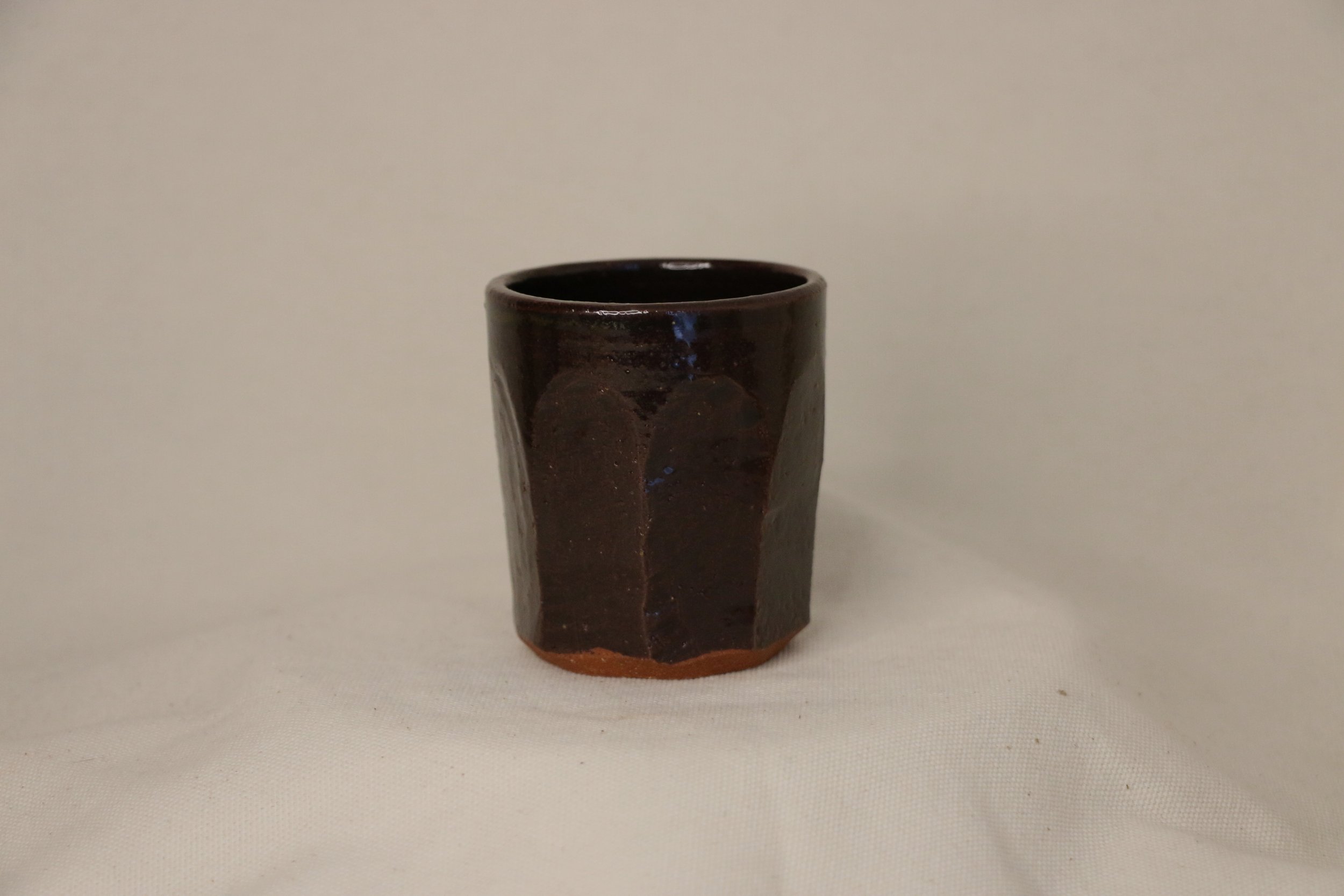 faceted shot glass- 17