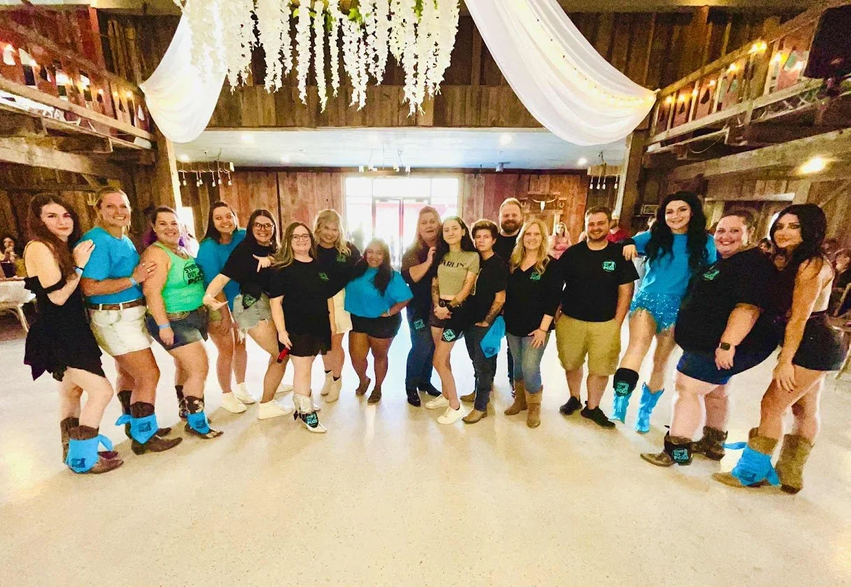 Showing the Stomp Out PCOS merch