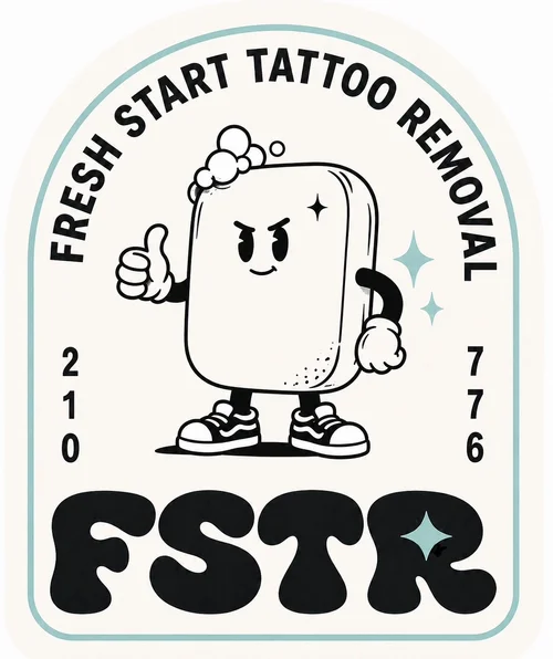 Fresh Start Tattoo Removal mascot