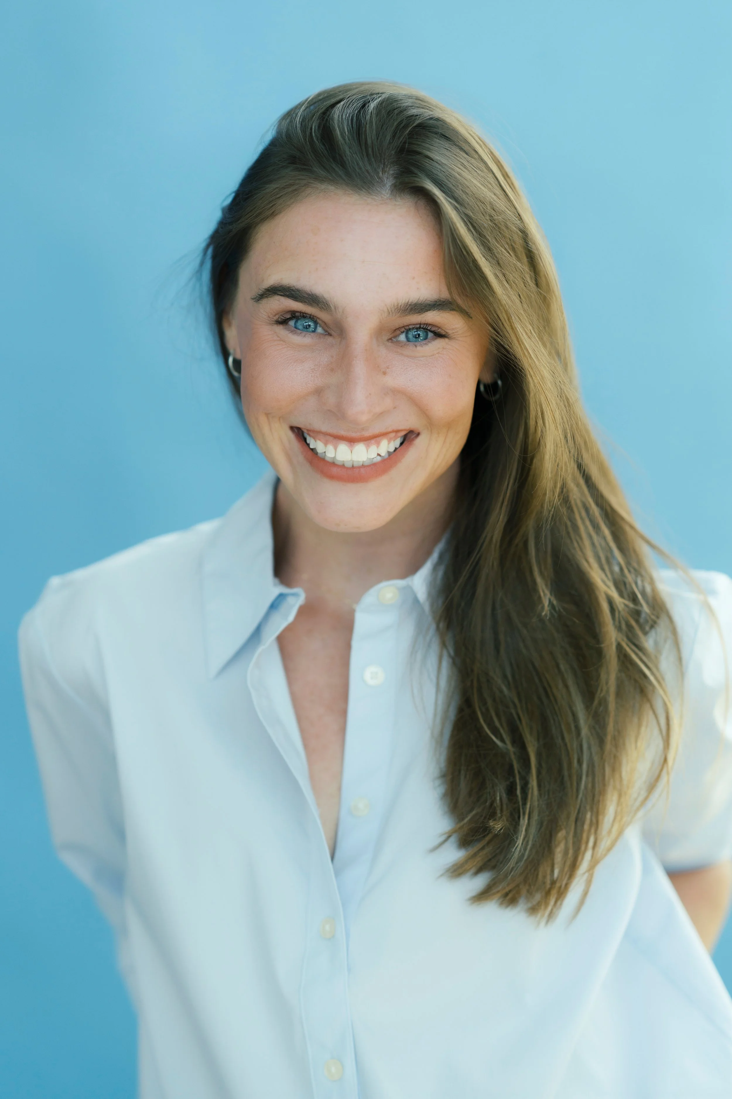 Dr. Haley Busch, PhD, in her Austin therapy office