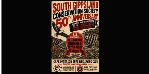 50th Anniversary South Gippsland Conservation Society