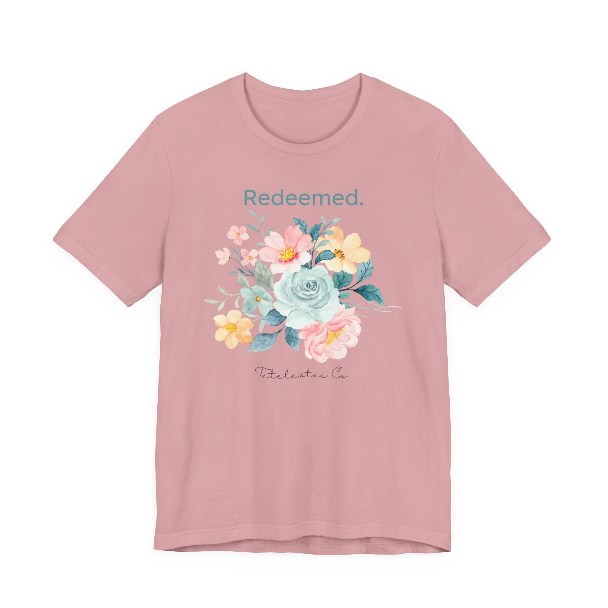 Redeemed Floral Tee