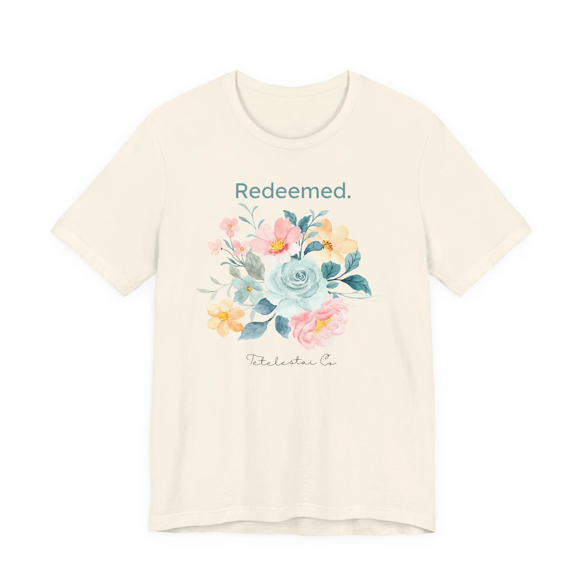 Redeemed Floral Tee