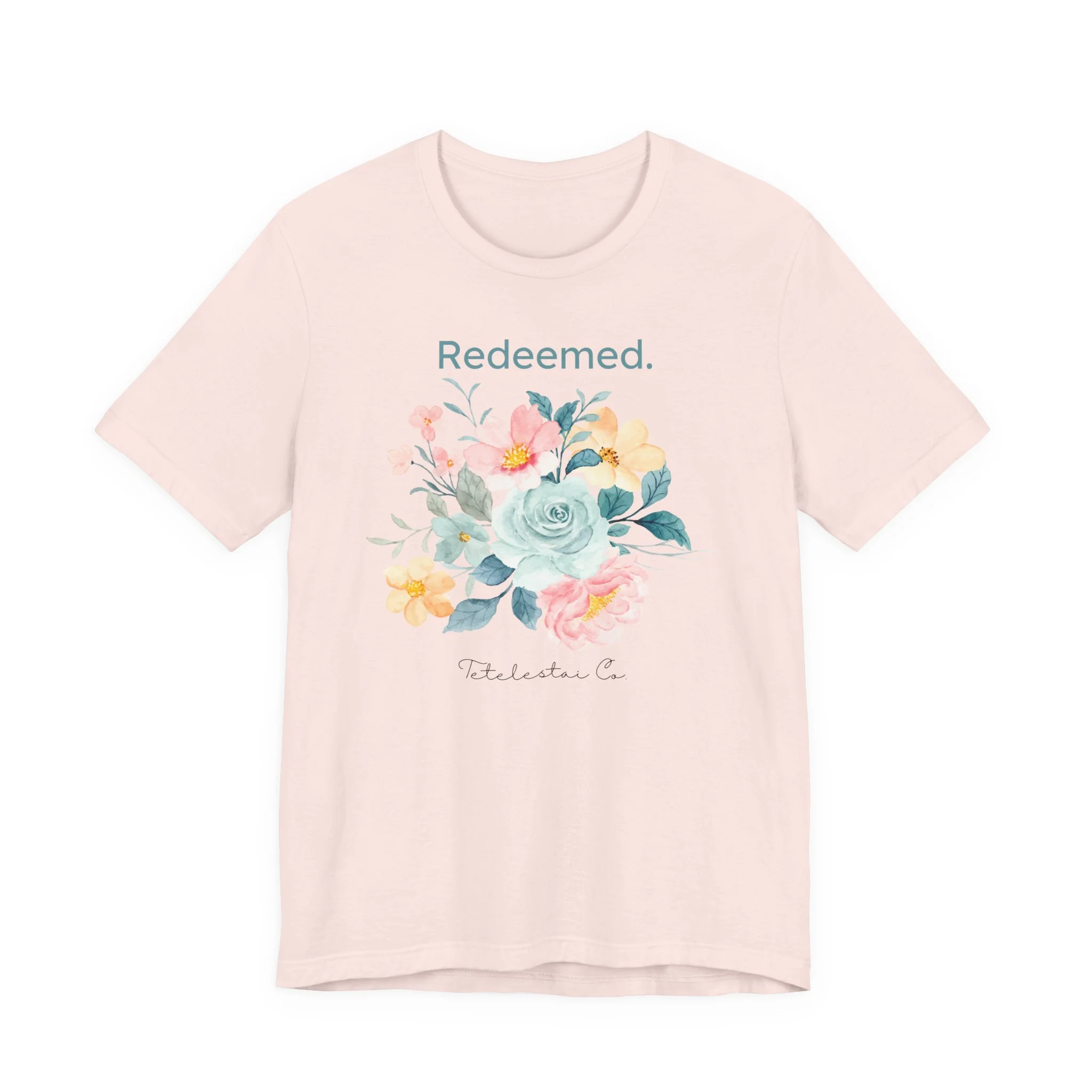 Redeemed Floral Tee