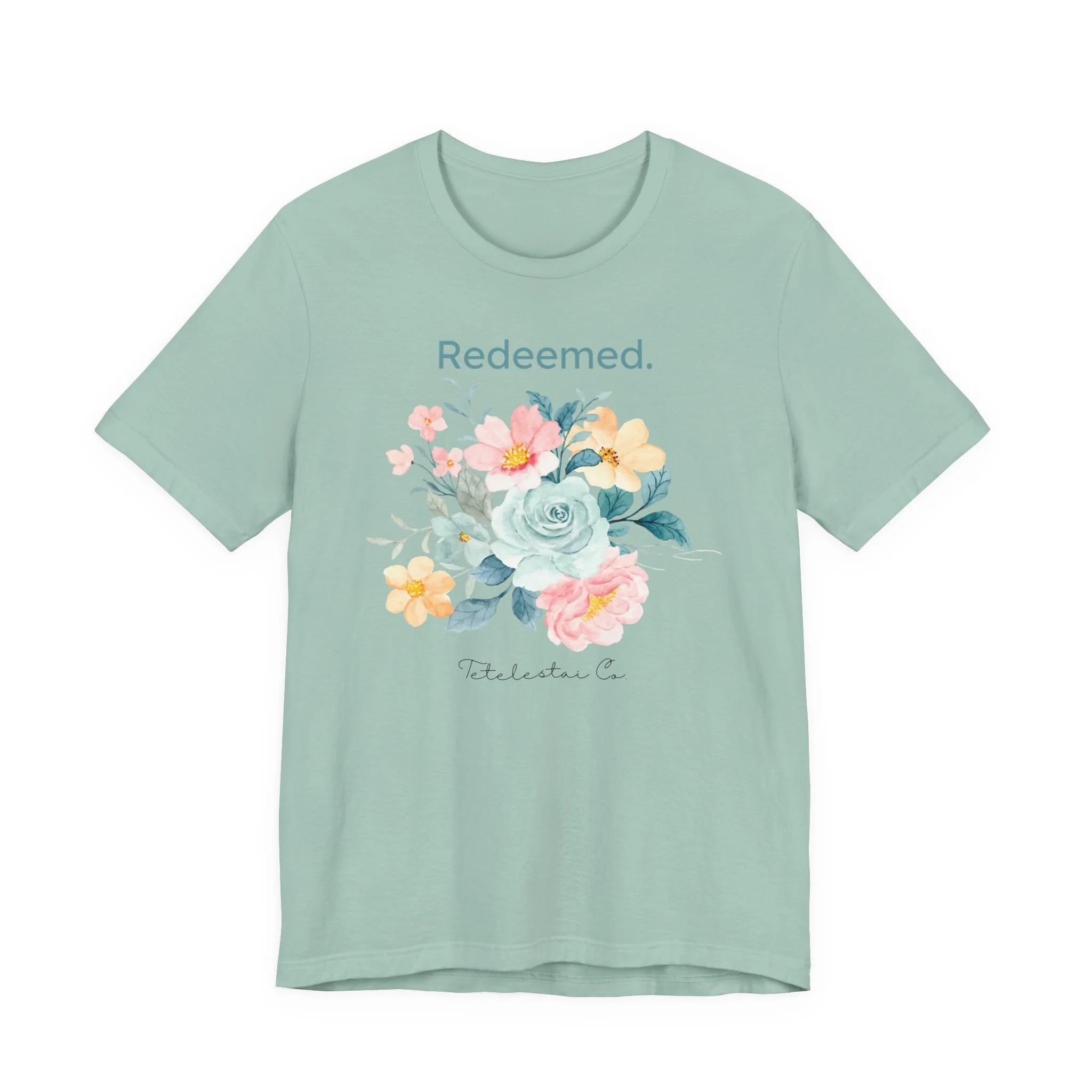 Redeemed Floral Tee
