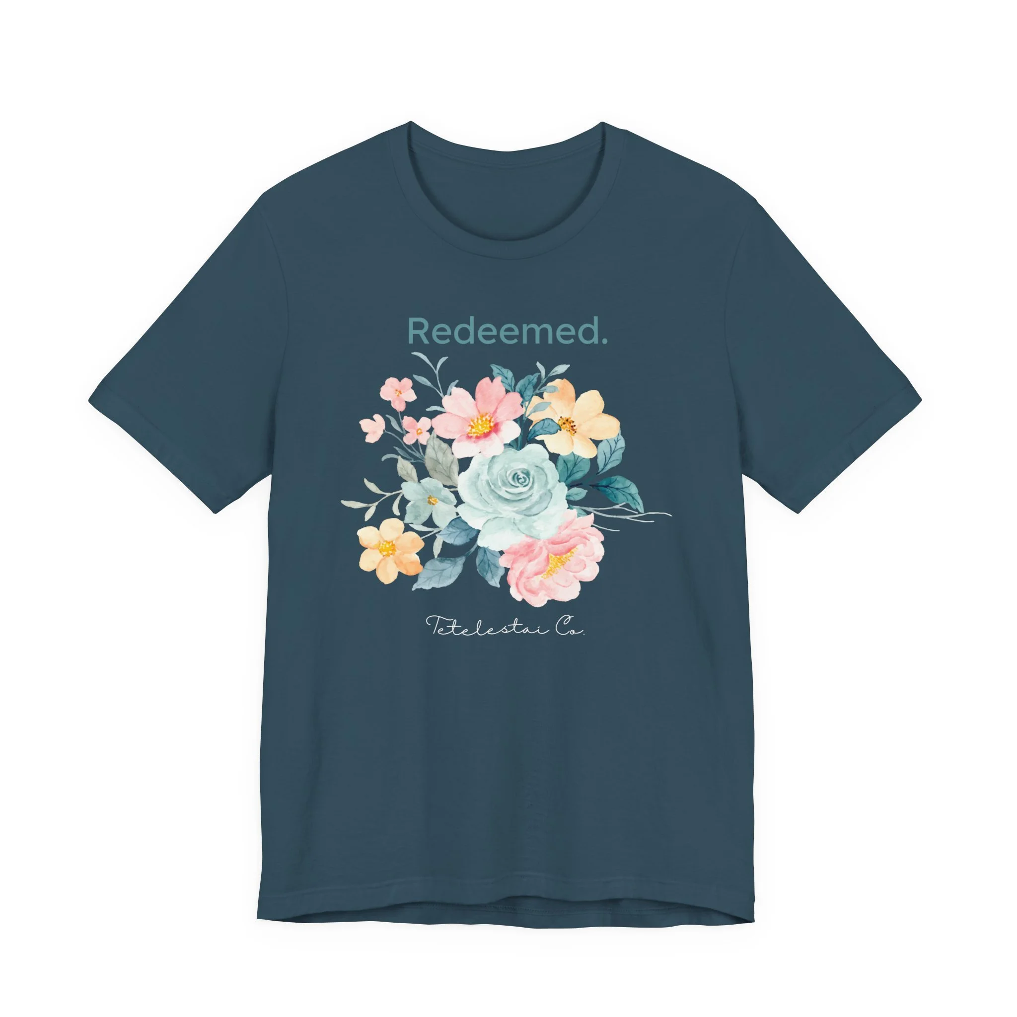 Redeemed Floral Tee