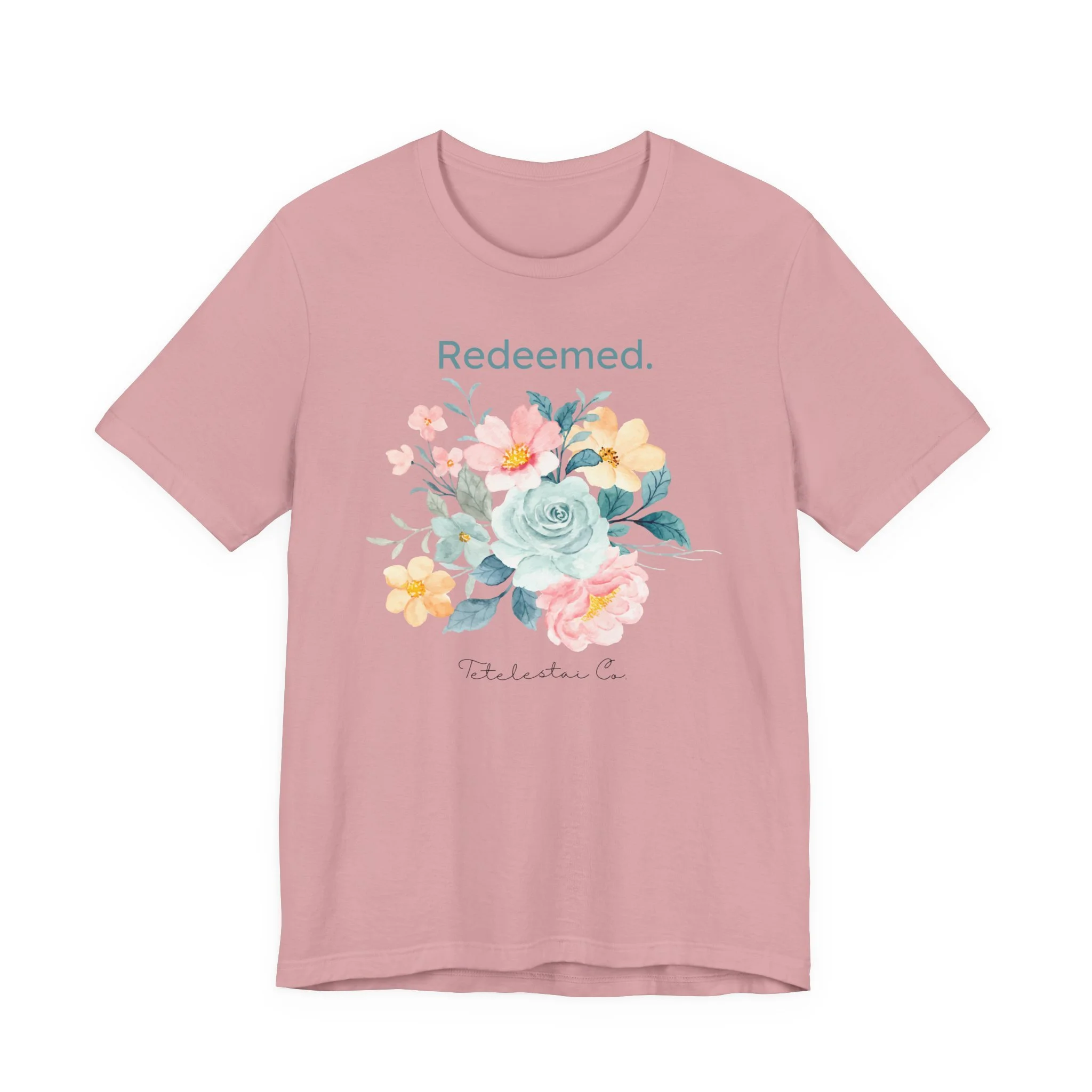 Redeemed Floral Tee
