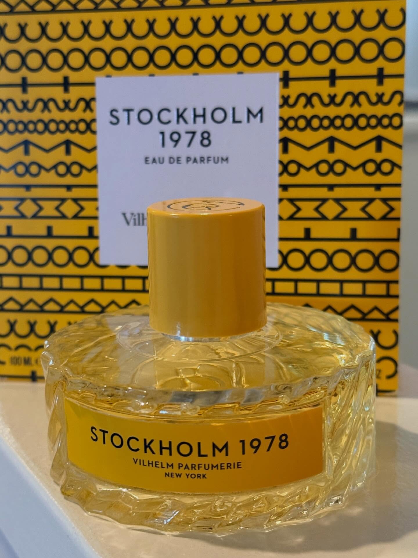 @vilhelm_parfumerie 
STOCKHOLM 1978

House: Vilhelm Parfumerie
Year Released: 2015
Perfumer (Nose): J&eacute;r&ocirc;me Epinette
Fragrance Family: Aromatic Woody

⸻

Note Pyramid

Top Notes
Black Pepper &middot; Lemon &middot; Almond

Middle Notes
Ge
