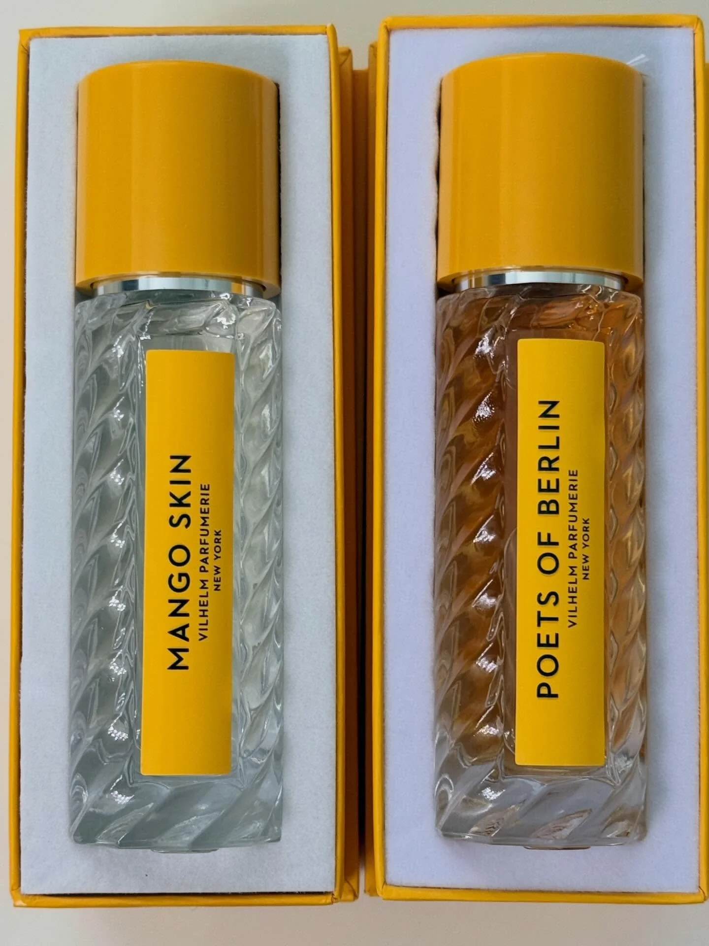 Vilhelm Parfumerie is a niche fragrance house founded in 2015 by Jan Vilhelm Ahlgren in New York.

Mango Skin

House

Vilhelm Parfumerie

Year Released

2018

Perfumer

J&eacute;r&ocirc;me Epinette

⸻

Fragrance Classification

Fruity / Floral / Gour