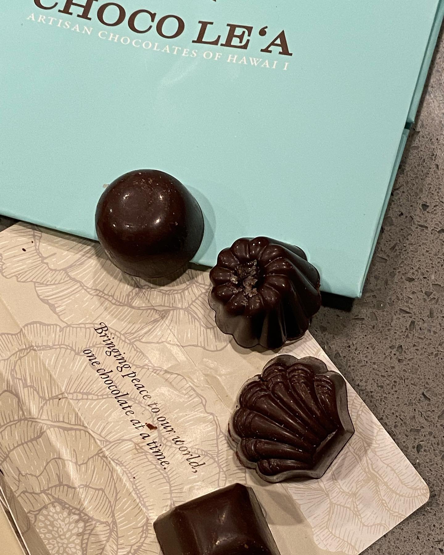This beautiful chocolate company Choco leʻa made these for my wedding  @chocoleahawaii  it was almost a year ago&hellip;&hellip;.the memories are sweet #chocolatelover #aloha #myfavoritethings  @kur8.ed