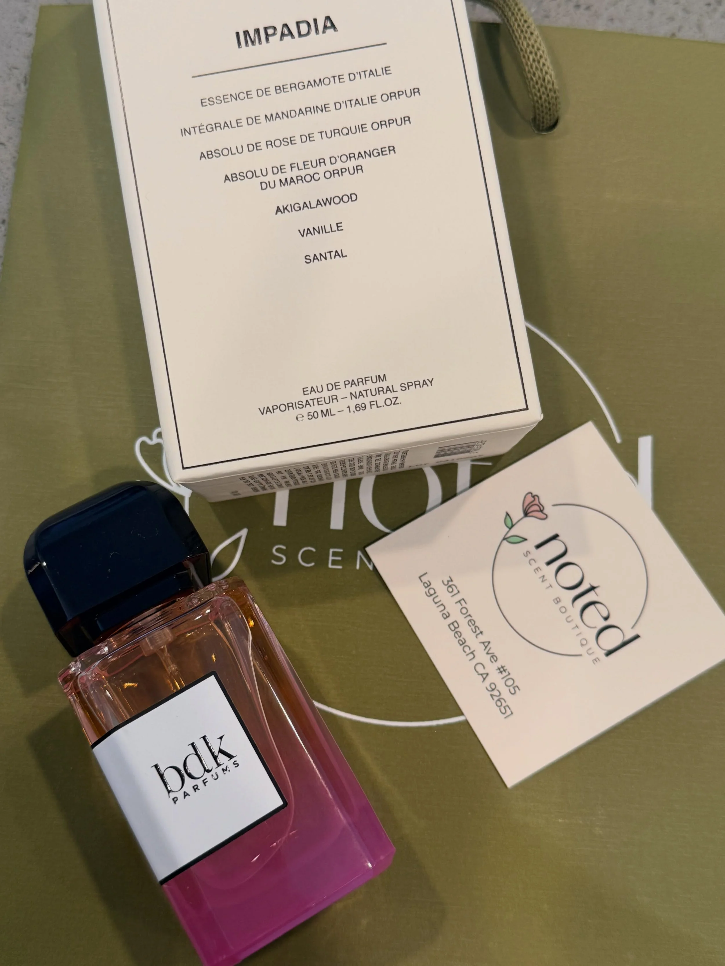 @bdkparfumsparis @shopnotedscents 

Brand: BDK Parfums⁠￼
Fragrance: Impadia
Release Year: 2025
Perfumer / Nose: Jordi Fern&aacute;ndez
Creative Direction: David Benedek
Concentration: Eau de Parfum
Size: 50 mL / 1.69 fl. oz.
Gender: Unisex
House: Par