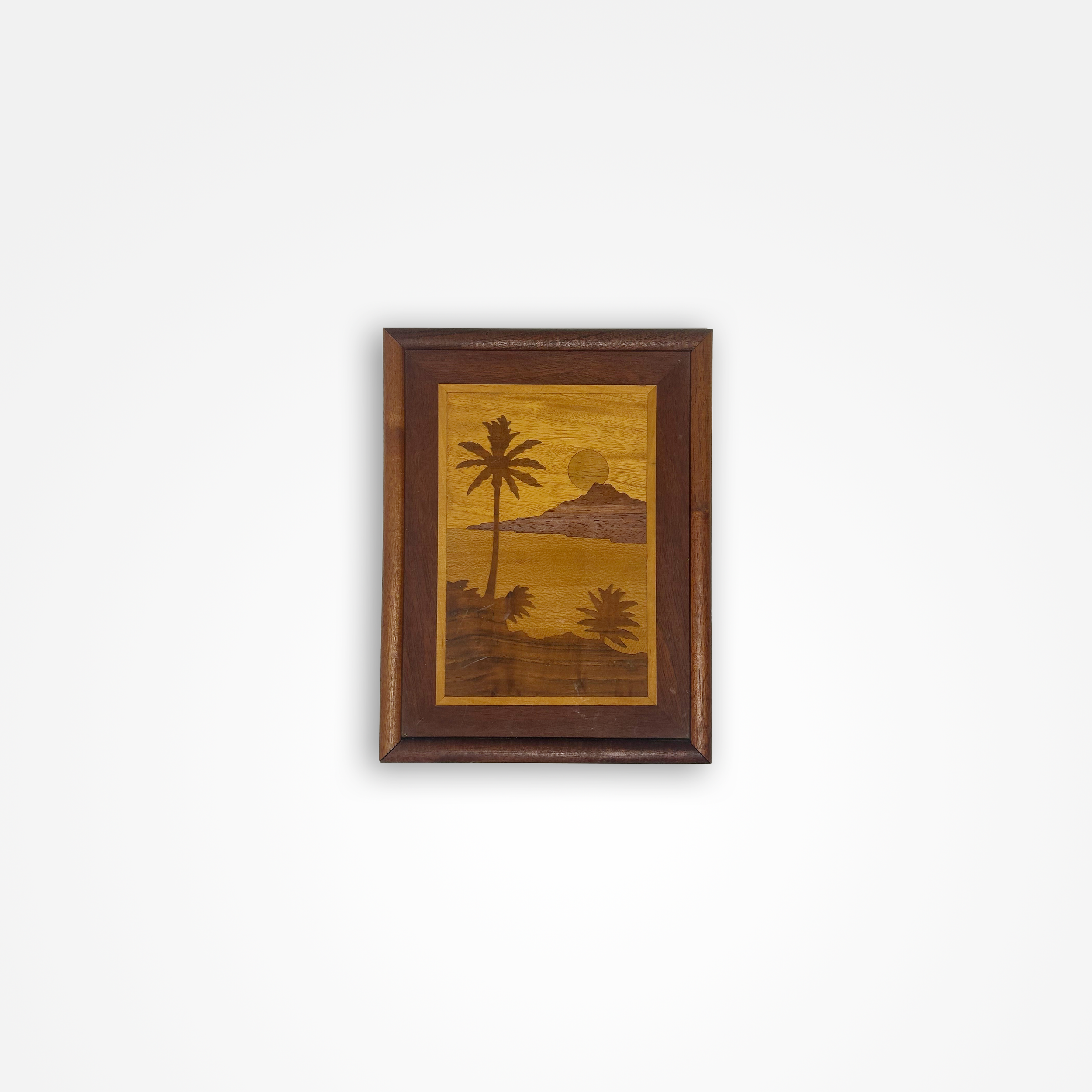 Coastal Wood Inlay Portrait #2