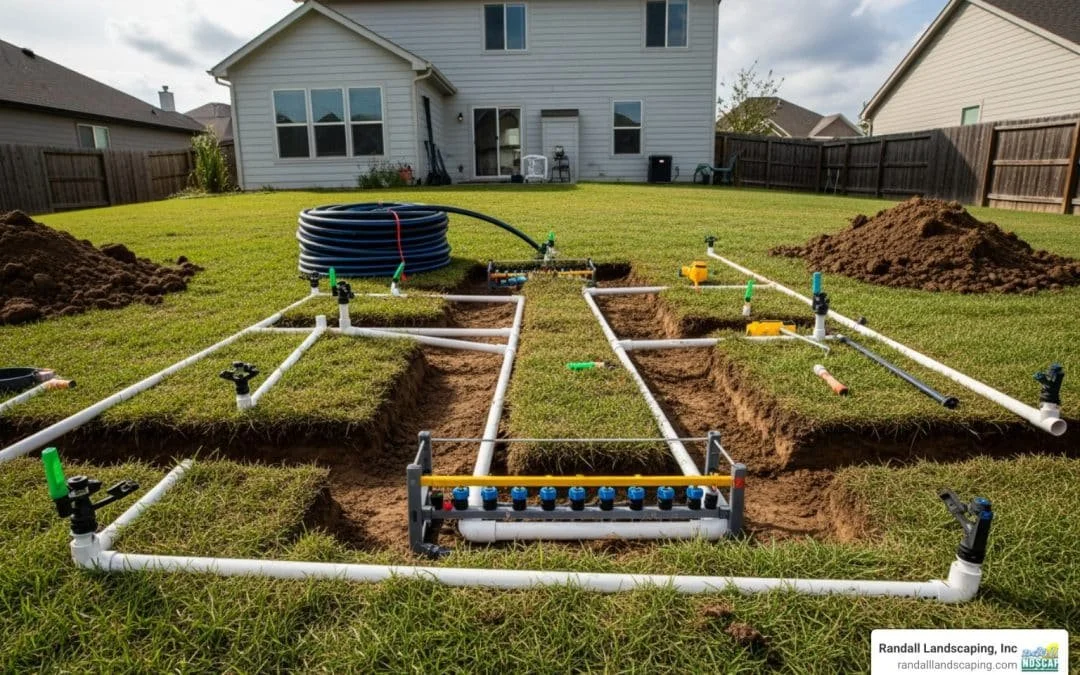 Sprinkler installation