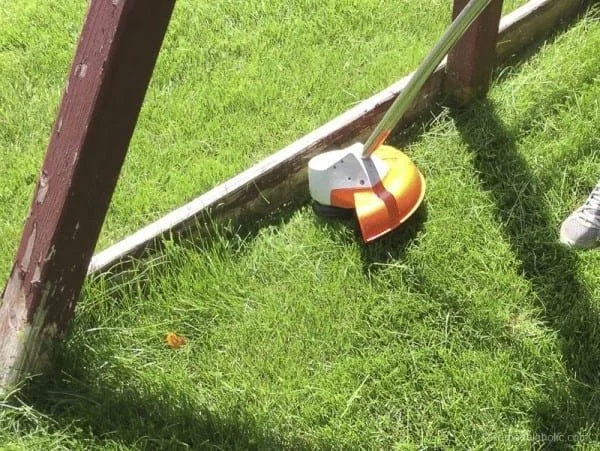 Lawn mowing, edging, blowing