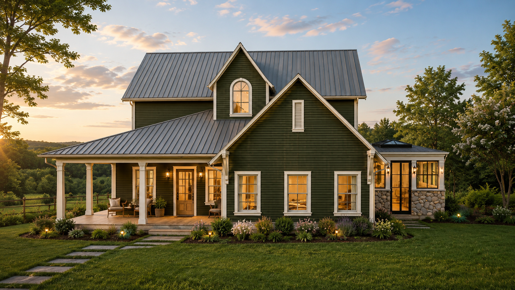 Farmhouse Dwelling by Adapt Design