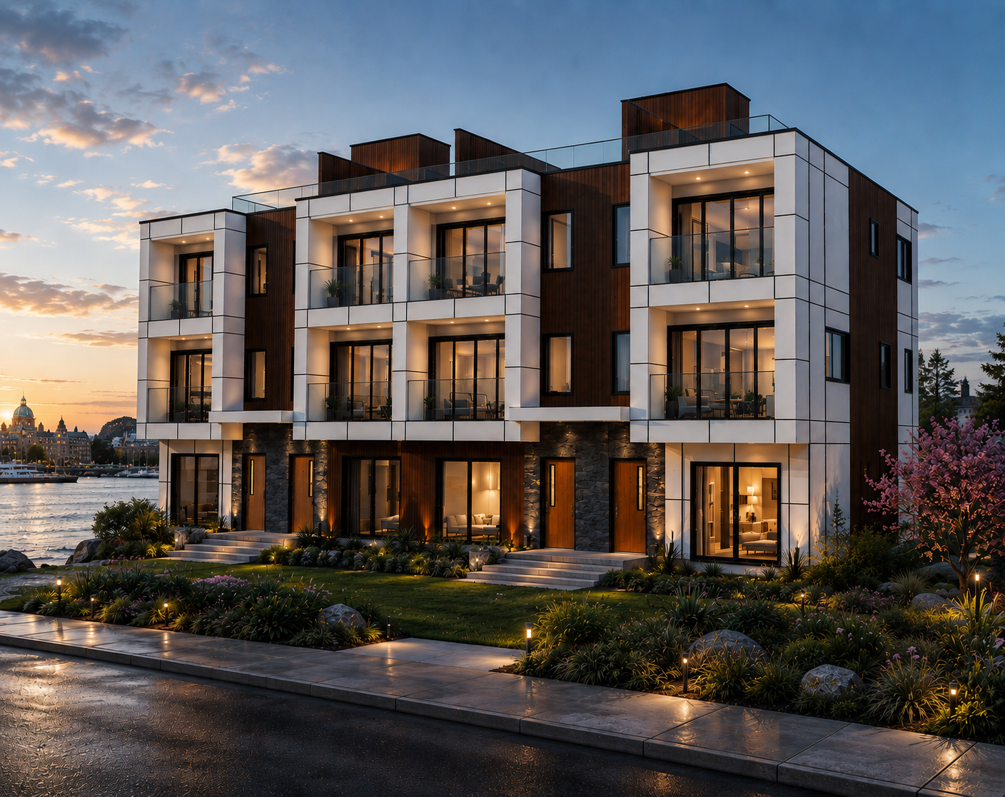 Modern Townhouse by Adapt Design