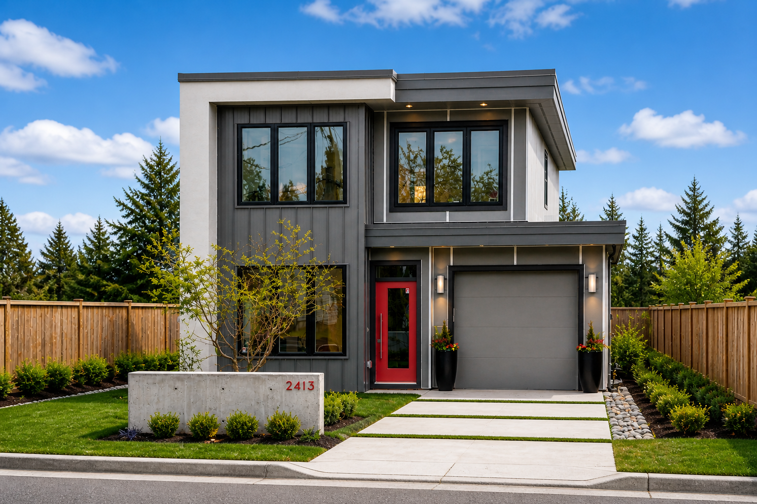 Modern Infill Dwelling by Adapt Design
