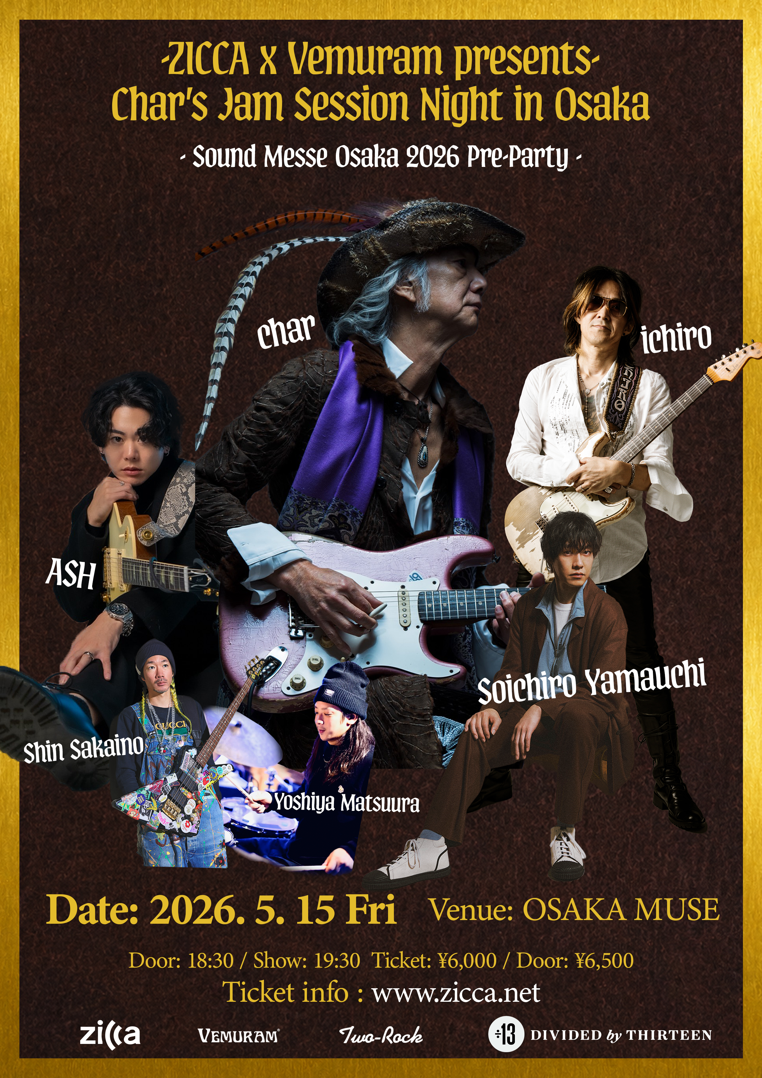Char's Jam Session Night | SOUND MESSE OSAKA 2026 PARTY