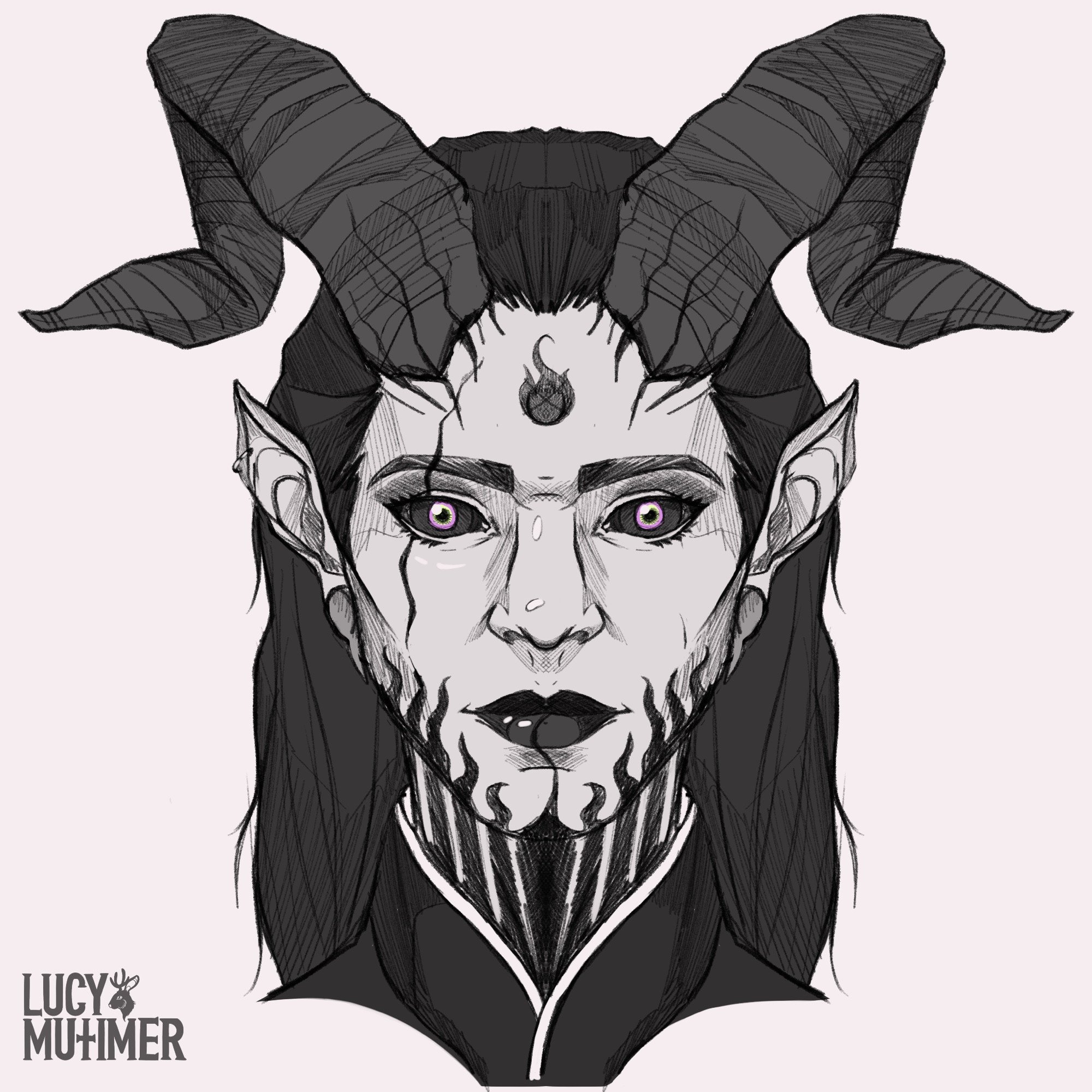 Tiefling Portrait