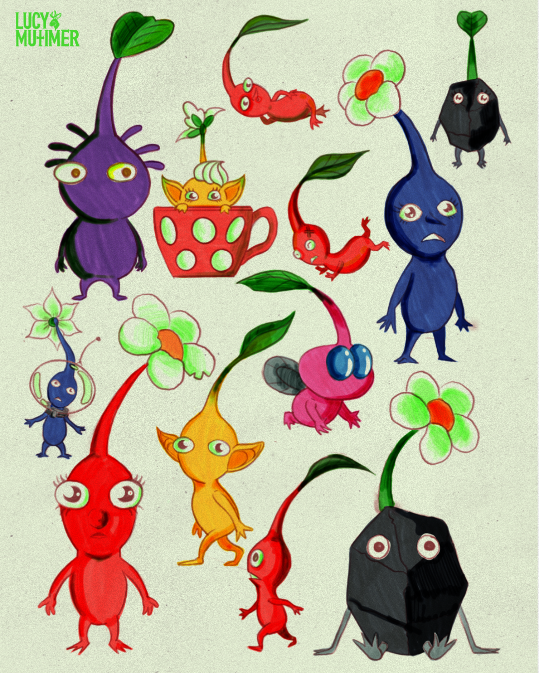 Pikmin Markers